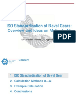 ISO Standardisation of Bevel Gears: Overview and Ideas On Method A"