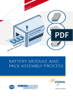 Battery Module and Pack Assembly Process