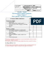 Atividade - Desafio - Eletiva Educação Saúde e Bem Estar