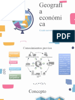 Geografía Económica. 9°