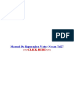 Manual de Reparacion Motor Nissan Td27 Compress