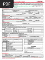 Solicitud Transporte de Carga