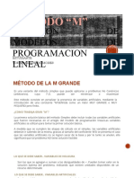 Solucion de Modelos de Programacion Lineal