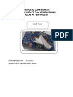 Proposal Ujian Praktik Produk Kreatif Dan Kewirausahaan - Perhotelan SMKN 24 Jakarta - TP.2021-2022