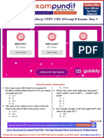 Score Booster For Railway NTPC CBT 2/group D Exams - Day 3