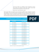 Continuous Capacity Control Models: For R22 For R407C