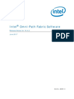 Intel Omni-Path Fabric Software: Release Notes For 10.4.2