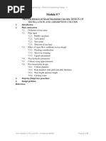 Distillation Design