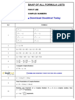 Doubtnut Today: Baap of All Formula Lists