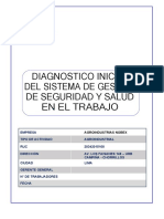 Evaluacion de Linea Base SST