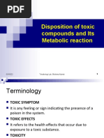 Disposition of Toxic Compounds and Its Metabolic Reaction: 03/10/22 Toksikologi Lab. Biokimia Nutrisi 1