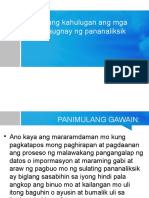 Pagbuo NG Konseptong Papel