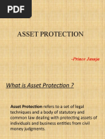 Asset Protection