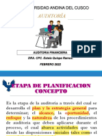 Auditoria Financiera-Etapa de Planificacion