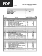 Metrados Excel Enero 2022