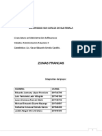 Zonas Francas de Libre Comercio