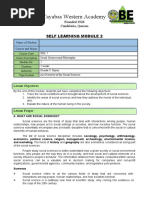 Tayabas Western Academy: Self Learning Module 2