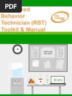 Registered Behavior Technician (RBT) Toolkit & Manual