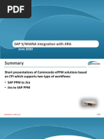 Short Overview - SAP S4HANA Integration With JIRA