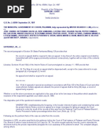 Municipality of Coron vs. Cariño, GR No. 65894, Sept. 24, 1987