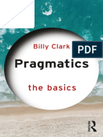 Billy Clark - Pragmatics - The Basics (2021, Routledge)