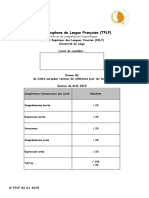 Test Francophone de Langue Francaise TFL