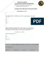 Quantum Mechanics Jest Previous Year Questions: Mathematical Tools 1