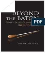 Diane Wittry Beyond The Baton What Every Conductor Needs To Know 2007 Oxford University Presspdf