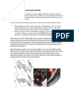 Parasitic Induction and Waste Heating