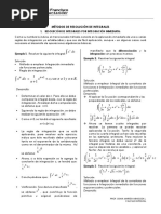 Métodos de Integración