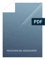 Psicologia Del Adolescente