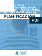 7 Elementos para Desarrollar Una Planificaci N