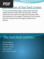 Fuel Feed System