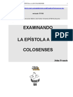 Curso - COLOSENSES - Jhon Francis