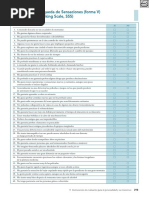 Escala de Búsqueda de Sensaciones (Forma V)