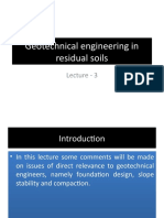 L-3.3 Geotechnical Engineering in Residual Soils