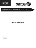 Merlin Stealth Master: Installers Manual