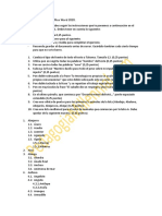 Instrucciones Examen de Word 1