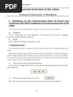 EET 5 Overcurrent Protection of The Cables.