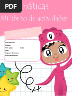 5° Matemáticas Librito Semana 2 - Propiedad Distributiva de La Multiplicación, Operaciones Combinadas.