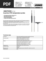 Anexo P Sensor de Tempertura Jumo Inserction RTD