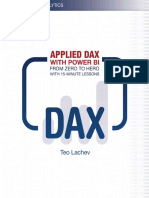 Applied DAX With Power BI - Teo Lachev - 2019