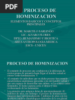 El Proceso de Hominizacion