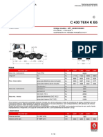 C 430 T6X4 K E6: Ficha Técnica Genérica