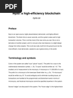 Nyzo: A High-Efficiency Blockchain: Preface