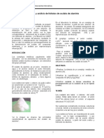 Sintesis y Analisis de Un Compuesto de Oxalato de Aluminio Final.