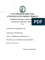 Informe 2 Llanos