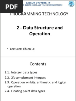 IPL-2-Data Structure and Operation