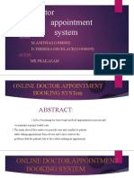 Doctor Appointment System Project