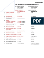 DDM Academic Calendar 2010-11